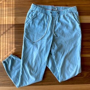 Roxy Beach Collection Lightwash Denim Joggers